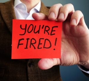 fired