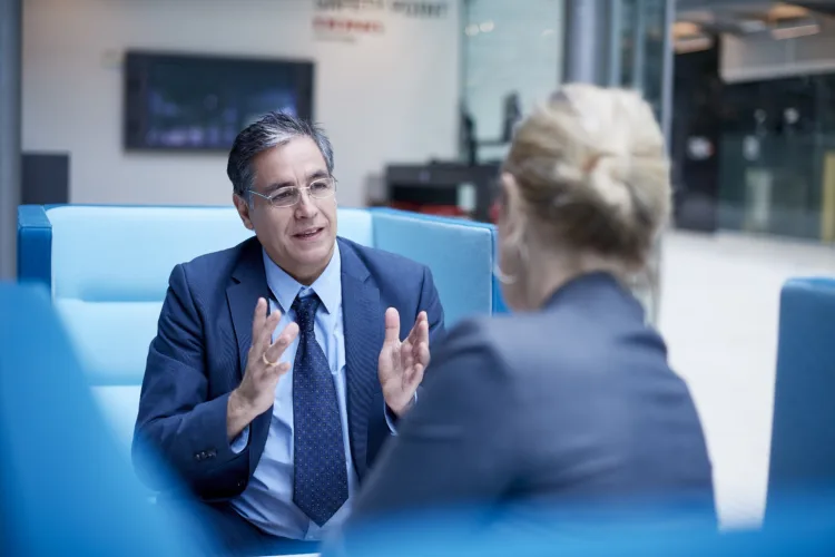 Michigan DUI lawyer explaining case options to client