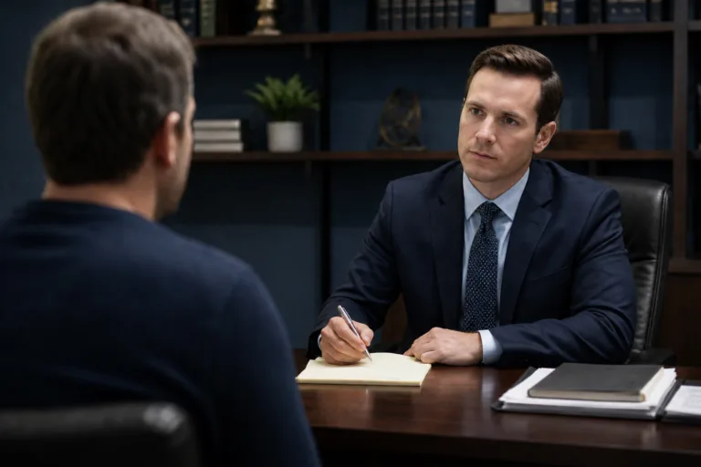 Attorney consulting with client about second offense DUI charges in Michigan