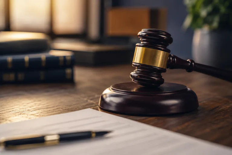 Gavel on a Michigan attorney's desk, representing DUI lawyer cost in Michigan