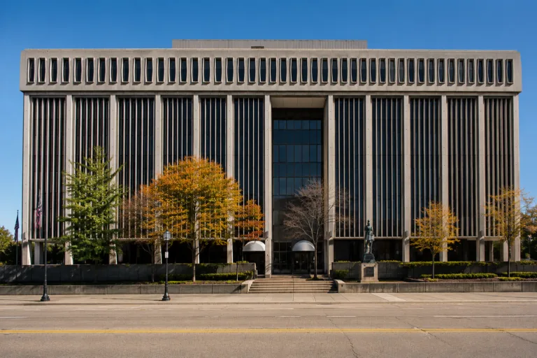 16th Circuit Court building in Mount Clemens, Michigan, where Macomb County felony OWI cases are tried